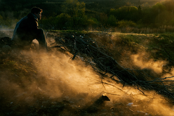 Eric at Dawn in Centralia