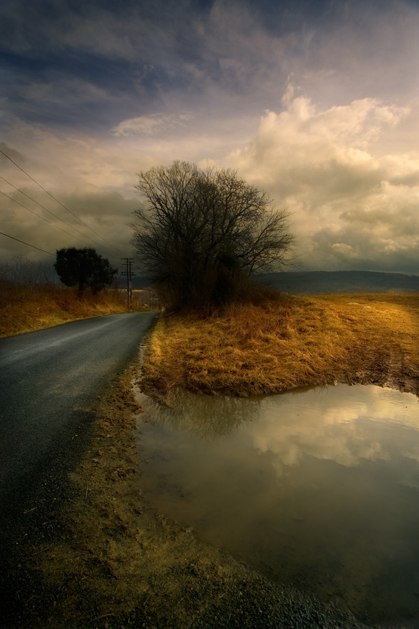 Large Puddle on Sherer's Hill