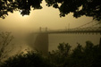 Riegelsville-Roebling Bridge at Dawn