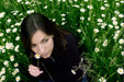 Jenn in the Chamomile (<i>Chamaemelum nobile</i>)