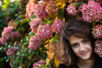 Portrait in Hydrangea (<i>Hydrangea paniculata</i>)